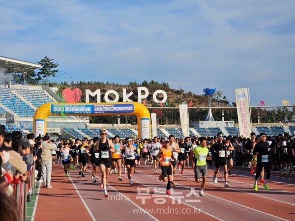 목포시, 2025 김대중마라톤대회 성황리에 개최